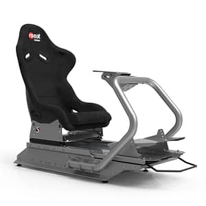 Rseat S1 Black-Silver Alcantara